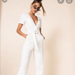 White jumpsuit